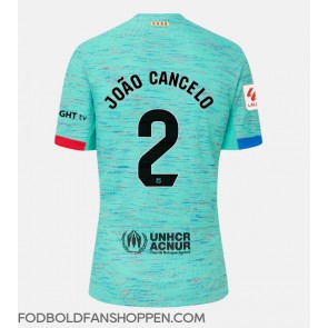 Barcelona Joao Cancelo #2 Tredjetrøje 2023-24 Kortærmet